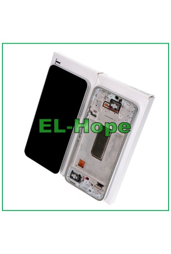 ORIGINAL LCD DISPLAY SERVICE SAMSUNG GALAXY A34 5G SM-A346B TOUCH SCREEN SILVER