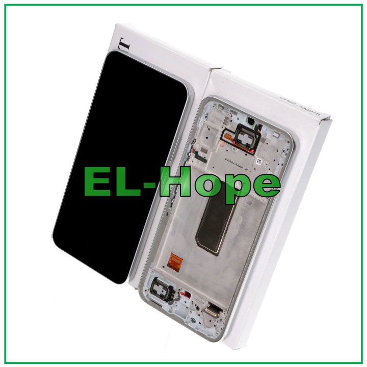 ORIGINAL TOUCH DISPLAY SERVICE SAMSUNG A34 5G SM-A346B FRAME SILVER GH82-31200B