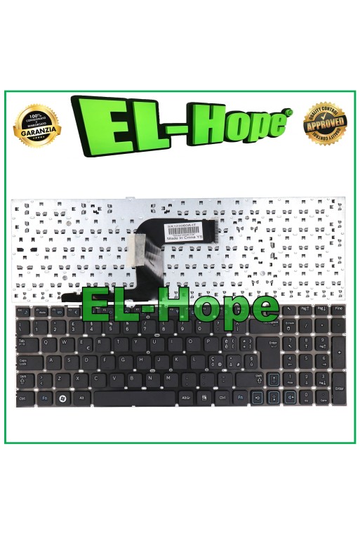 ITALIAN KEYBOARD FOR NOTEBOOK SAMSUNG RC508 RC720 RV511 RV520 RC530 RC520 BLACK