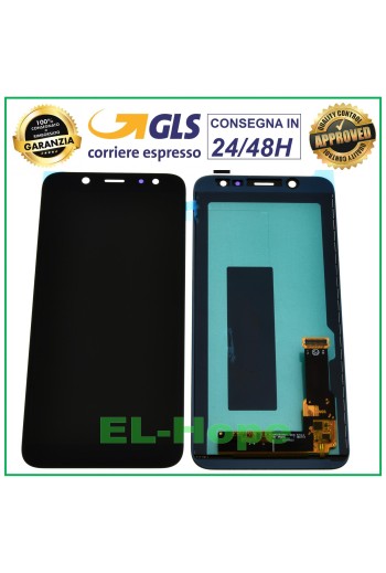 LCD DISPLAY FOR SAMSUNG GALAXY A6 2018 A600 SM-A600F TOUCH SCREEN GLASS SCREEN