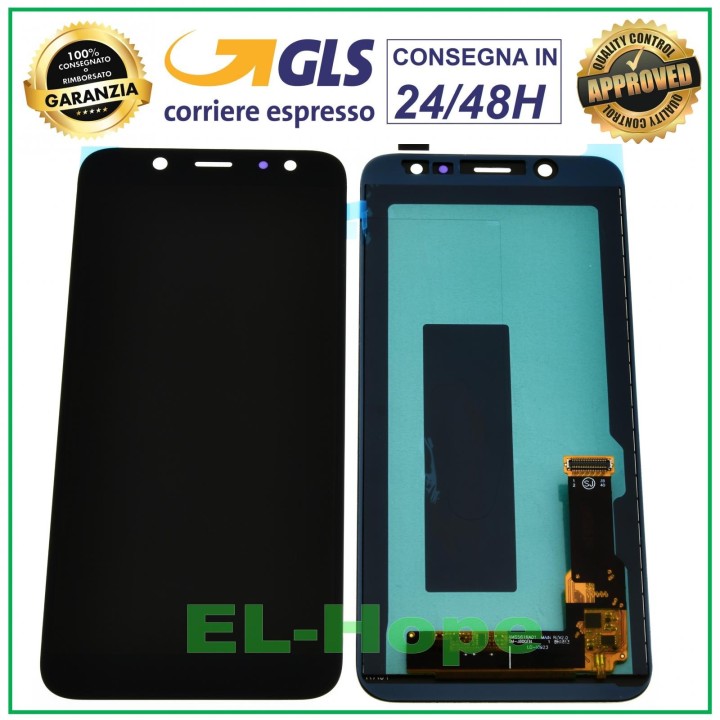 LCD DISPLAY FOR SAMSUNG GALAXY A6 2018 A600 SM-A600F TOUCH SCREEN GLASS SCREEN