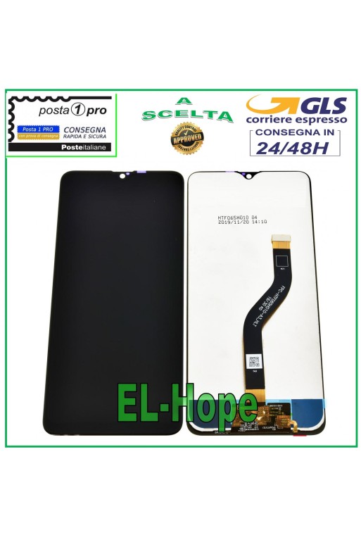 LCD DISPLAY FOR SAMSUNG GALAXY A20S SM-A207 F/DS TOUCH SCREEN GLASS BLACK SCREEN