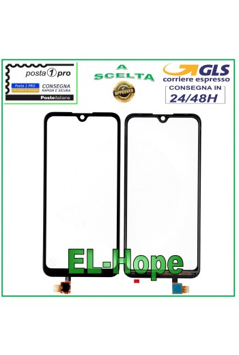 TOUCH SCREEN GLASS FOR WIKO Y62 PLUS W-K610 BLACK GLASS