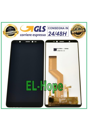 LCD DISPLAY FOR WIKO Y60 4G W-K510 TOUCH SCREEN GLASS SCREEN ASSEMBLED BLACK