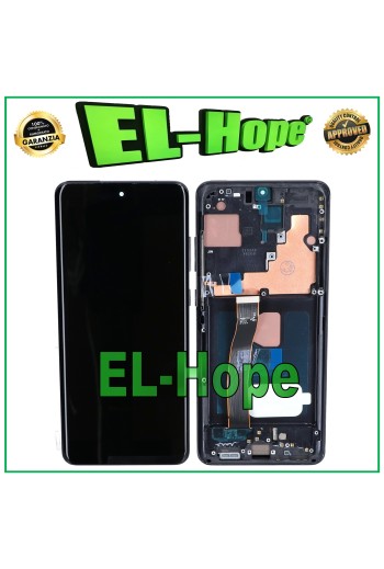 OLED TOUCH SCREEN DISPLAY + FRAME FOR SAMSUNG GALAXY S20 ULTRA SM-G988 BLACK