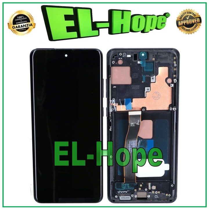 OLED TOUCH SCREEN DISPLAY + FRAME FOR SAMSUNG GALAXY S20 ULTRA SM-G988 BLACK