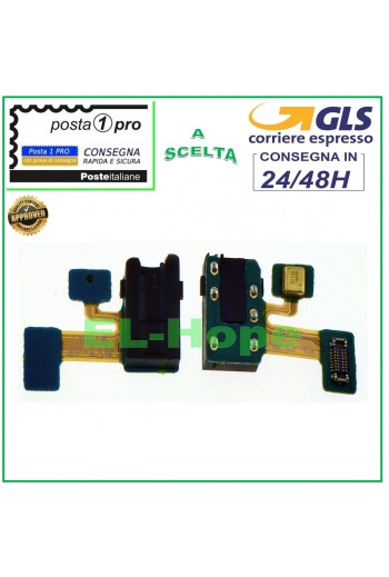 FLAT JACK AUDIO HEADPHONES SAMSUNG GALAXY J3 2017 J330 J330 J5 FLEX CABLE MICROPHONE