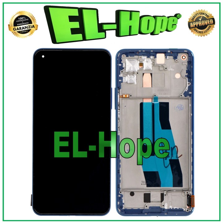 OLED FRAME LCD DISPLAY FOR XIAOMI MI 11 LITE 4G 5G NE M2101K9AG TOUCH BLUE GLASS