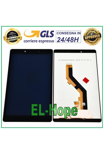 LCD DISPLAY FOR SAMSUNG GALAXY TAB A 8 SM-T290 REV. WIFI TOUCH SCREEN BLACK GLASS
