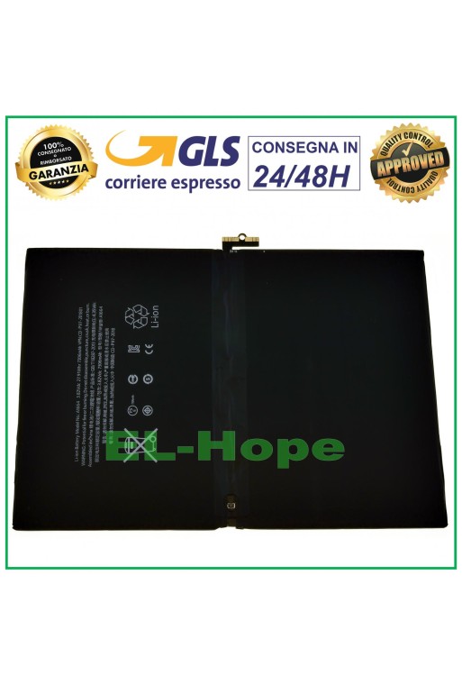 LI-ION BATTERY REPLACEMENT FOR APPLE IPAD PRO 9.7 A1673 A1674 A1675 A1664 7306 mAh