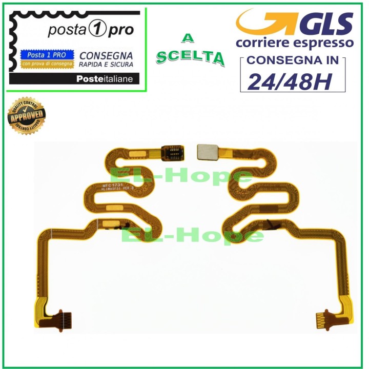 FLAT FLEX CABLE FINGERPRINT SENSOR HUAWEI P10 LITE WAS-LX1 LX1