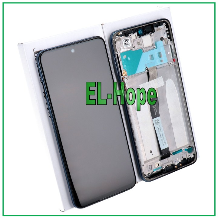 ORIGINAL TOUCH DISPLAY + FRAME XIAOMI REDMI NOTE 9 PRO M2003J6 M2003J6B2G BLACK