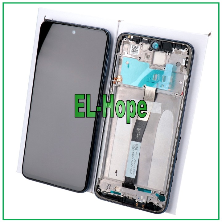 ORIGINAL TOUCH DISPLAY + FRAME XIAOMI REDMI NOTE 9 PRO M2003J6 M2003J6B2G BLACK