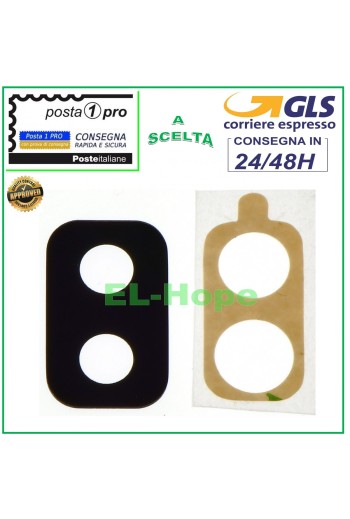 SAMSUNG A6 PLUS SM-A605 A6+ REAR CAMERA LENS GLASS DOUBLE-SIDED ADHESIVE