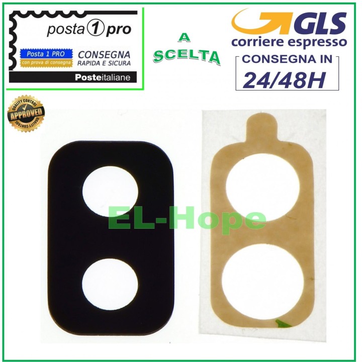 SAMSUNG A6 PLUS SM-A605 A6+ REAR CAMERA LENS GLASS DOUBLE-SIDED ADHESIVE