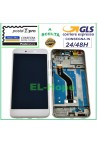 LCD DISPLAY FRAME FOR HUAWEI P8 LITE 2017 PRA-LA1 LX1 LX3 TOUCH SCREEN WHITE