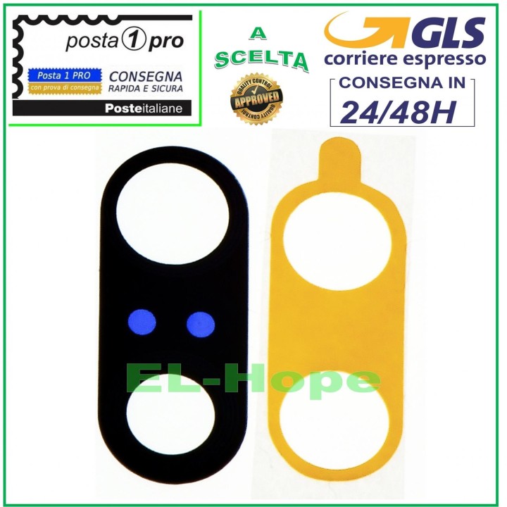 BACK CAMERA GLASS LENS GLASS HUAWEI P20 PRO + DOUBLE-SIDED ADHESIVE