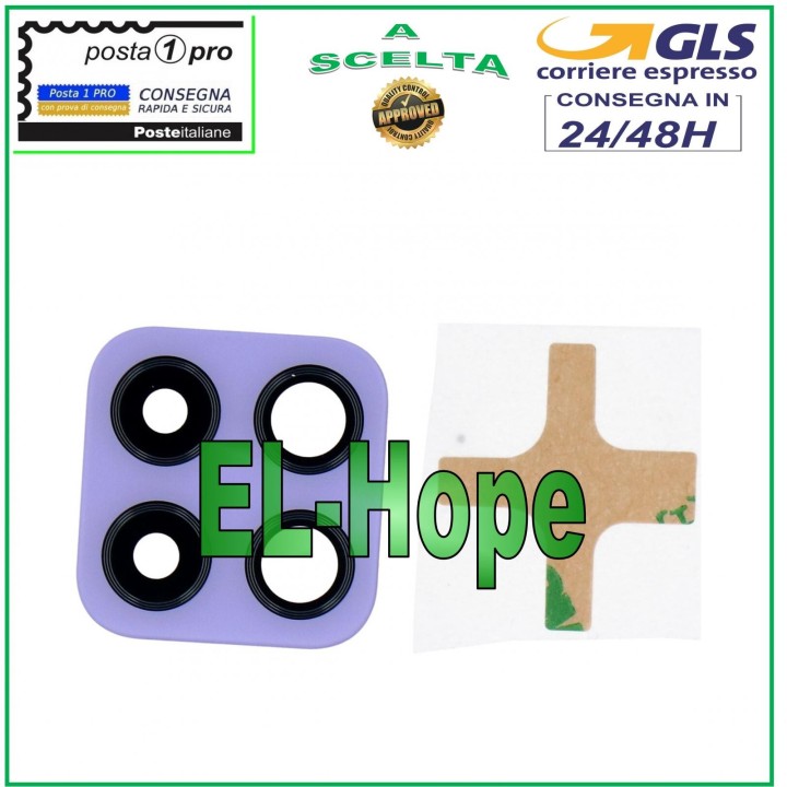 CAMERA LENS GLASS REAR CAMERA SAMSUNG GALAXY A22 SM A225 PURPLE