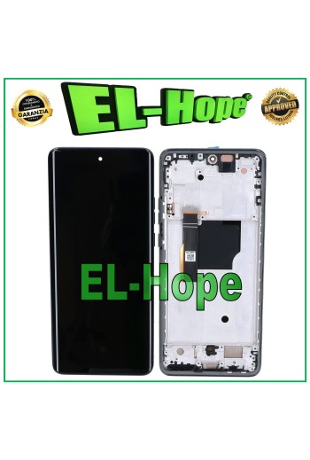 TOUCH OLED LCD DISPLAY FOR MOTOROLA MOTO EDGE 40 NEO XT2307 TOUCH FRAME BLACK