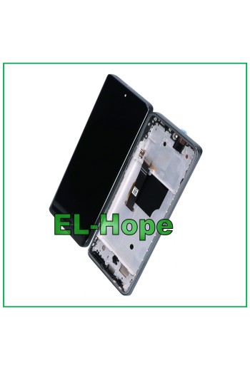 TOUCH OLED LCD DISPLAY FOR MOTOROLA MOTO EDGE 40 NEO XT2307 TOUCH FRAME BLACK