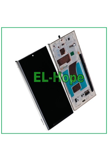 TFT TOUCH FRAME LCD DISPLAY FOR SAMSUNG GALAXY S23 ULTRA SM-S918 CREAM BEIGE