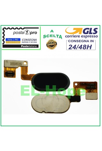FLAT HOME BUTTON FINGERPRINT BUTTON FOR MEIZU MEILAN M3 NOTE M681Q BLACK