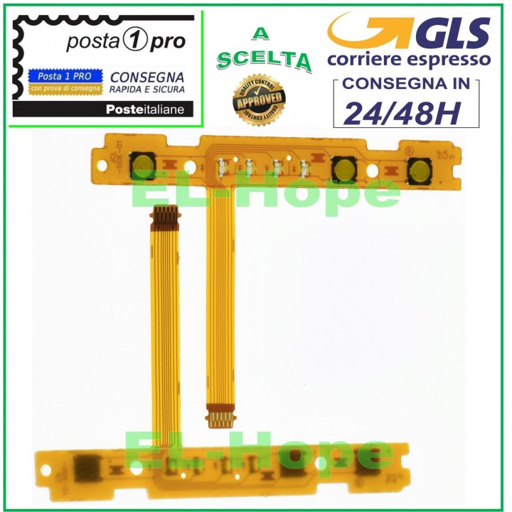 FLAT FLEX CABLE SL SR SYNC BUTTONS FOR LEFT JOY-CON NINTENDO SWITCH JOYCON LED