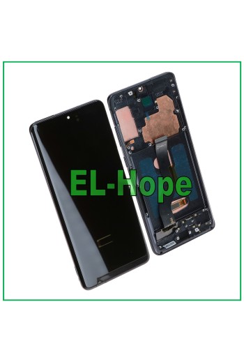 OLED FRAME LCD DISPLAY FOR SAMSUNG GALAXY S20 PLUS SM G985 G986 TOUCH BLACK GLASS
