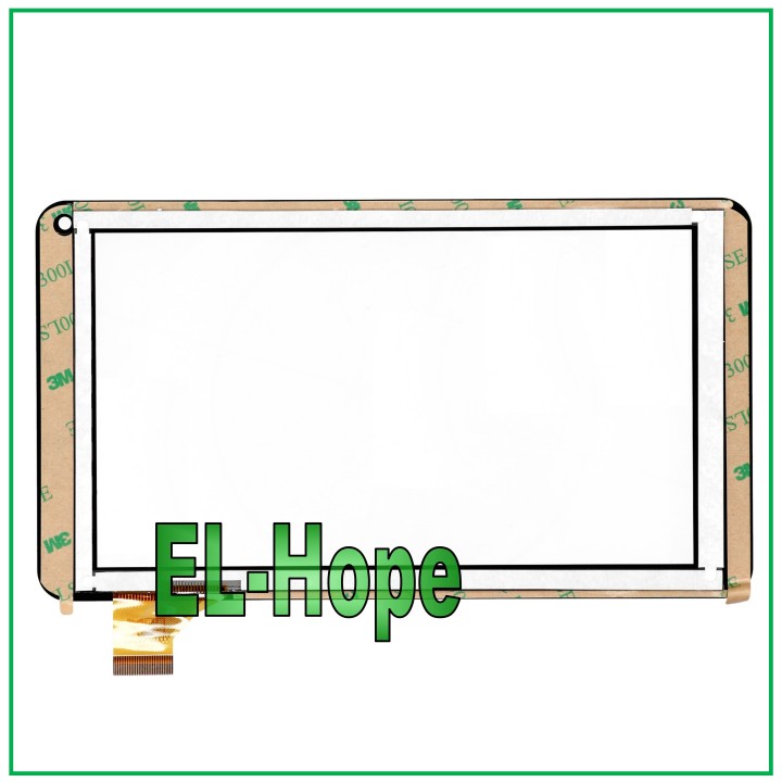 TOUCH SCREEN GLASS MEDIACOM 720GO SMARTPAD M-MP720GO DIGITIZER ORIGINAL BLACK