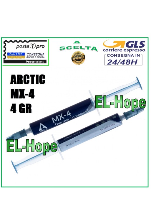 ARCTIC MX-4 4GR THERMAL PASTE THERMOCONDUCTIVE GPU CPU PROCESSORS PC COMPUTER PS4