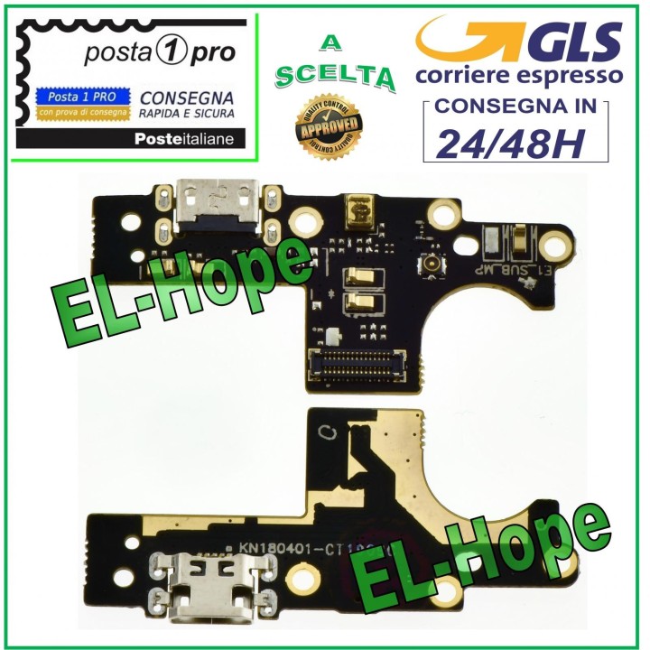 CHARGING CONNECTOR FOR NOKIA N3 TA-1032 MICROPHONE DOCK PCB MICRO USB CHARGING