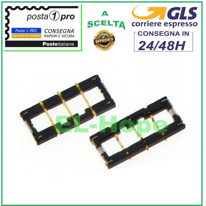 BATTERY CONTACT CONNECTOR MOTHERBOARD APPLE IPHONE 5S 5C REPAIR SOLDER