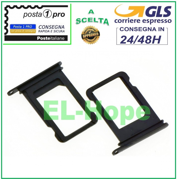 SLOT CART COMPARTMENT HOLDER NANO SIM CARD HOUSING CARD FOR APPLE IPHONE X BLACK