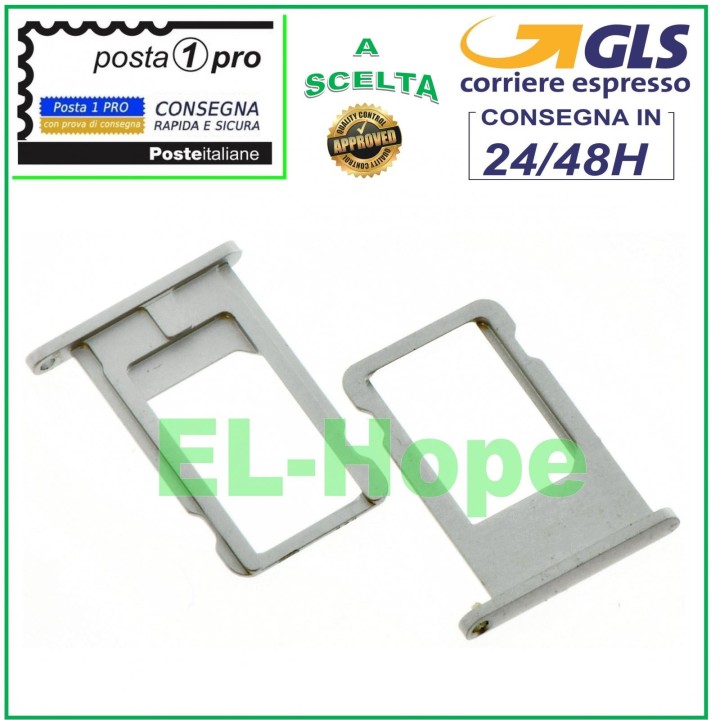 SLOT CART COMPARTMENT HOLDER NANO SIM CARD HOUSING CARD FOR APPLE IPHONE 6 6G