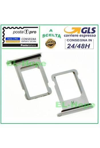 SLOT CART COMPARTMENT NANO SIM CARD HOLDER APPLE IPHONE 8 8G 8+ PLUS CARD HOUSING