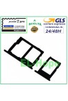 SLOT CART COMPARTMENT HOLDER NANO SIM + MICRO SD SAMSUNG GALAXY J3 2017 SM J330 BLACK