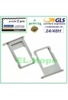 SLOT CART COMPARTMENT HOLDER NANO SIM CARD APPLE IPHONE 6S 6S+ PLUS SILVER