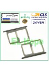 SLOT CART COMPARTMENT HOLDER NANO SIM CARD + MICRO SD LG G5 H840 H850 GREY