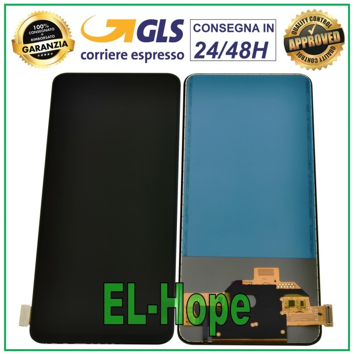 TFT LCD DISPLAY FOR OPPO RENO CPH1917 TOUCH SCREEN GLASS MONITOR SCREEN BLACK