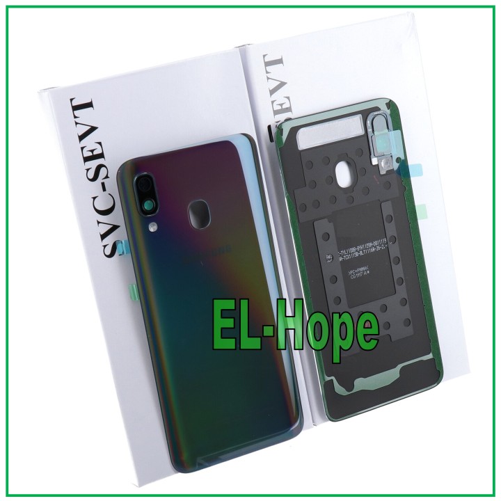 ORIGINAL SAMSUNG GALAXY A40 SM-A405 BATTERY COVER BLACK BACK COVER