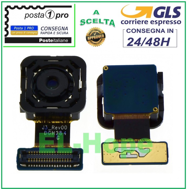 Rear Camera for Samsung Galaxy J6 2018 SM-J600F Flat Flex Camera Module