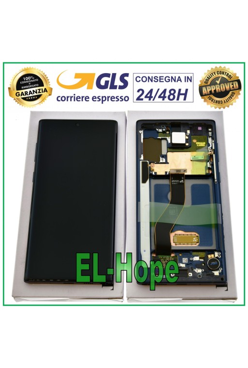 ORIGINAL LCD DISPLAY SAMSUNG GALAXY NOTE 10 SM-N970 N970F TOUCH SCREEN BLACK