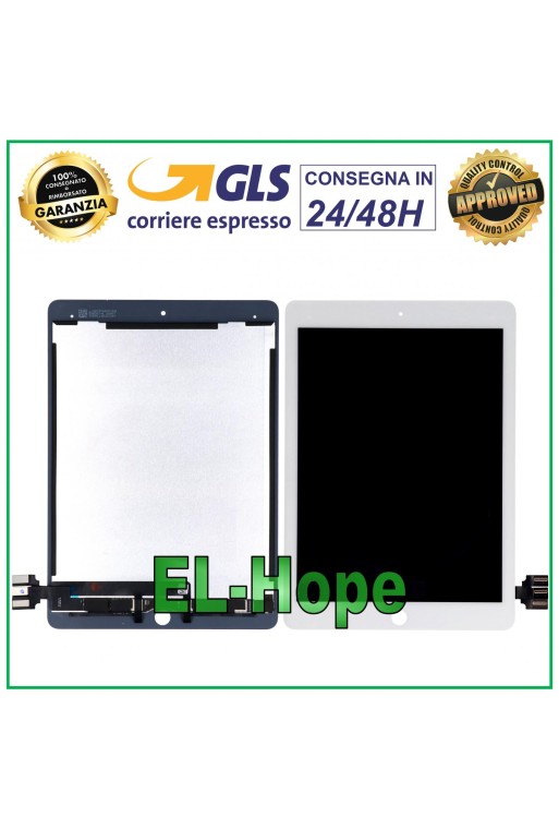 LCD TOUCH DISPLAY FOR APPLE IPAD PRO 9.7 2016 A1673 A1674 A1675 WHITE SCREEN