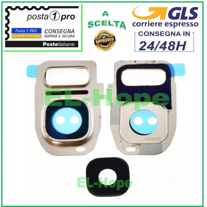 CAMERA GLASS LENS REAR SCREEN FOR SAMSUNG GALAXY S7 SM-G930 F GOLD