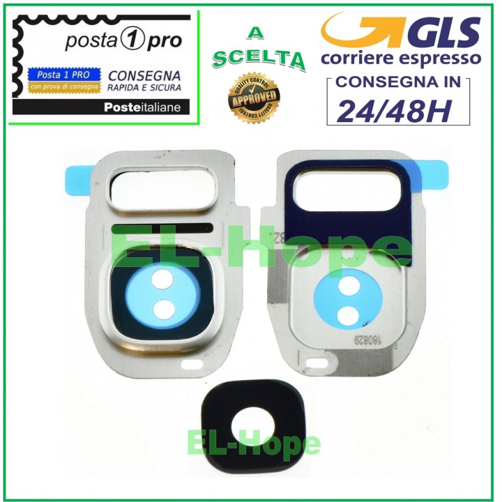 CAMERA GLASS LENS REAR SCREEN FOR SAMSUNG GALAXY S7 SM-G930 F SILVER