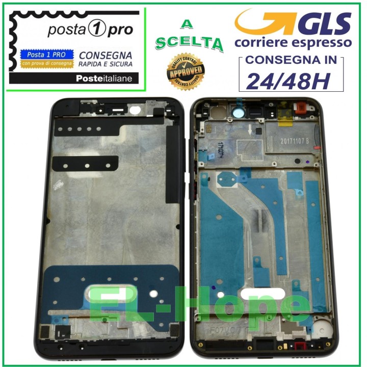 MIDDLE FRAME LCD FRAME FOR HUAWEI P8 LITE 2017 PRA-LA1 LX1 LX3 BLACK