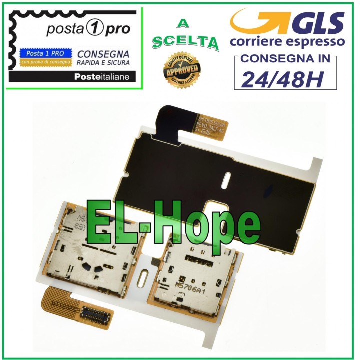 SIM CARD READER SAMSUNG GALAXY TAB S2 9.7 SM-T815 SM-T819 MICRO SD SLOT