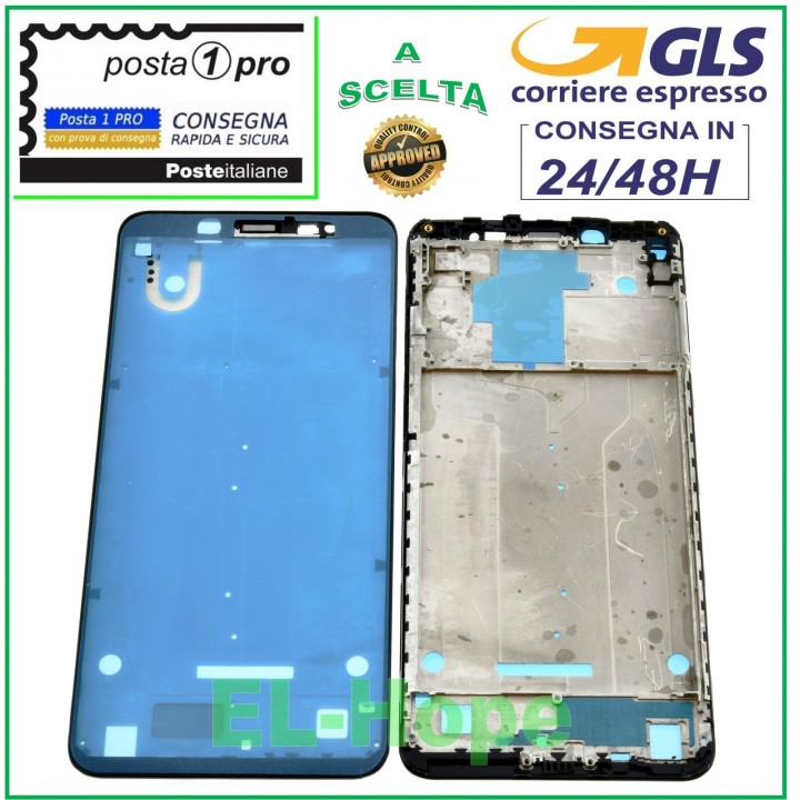 MIDDLE FRAME LCD SIDE FRAME FOR XIAOMI REDMI NOTE 5 M1803E7SG BLACK