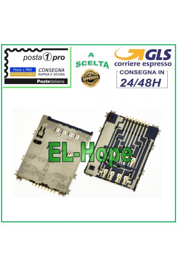 SIM CARD READER SAMSUNG GALAXY TAB 2 GT P5100 P5110 P6800 S5250