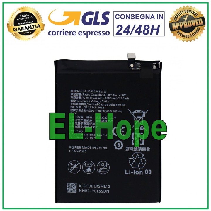 HB406689ECW BATTERY FOR HUAWEI MATE 9 / 9 PRO NOVA LITE PLUS ENJOY 7 BATTERY